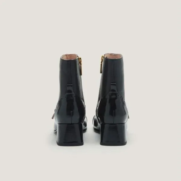 Coccoccinelle Campus Brogue Bimaterial Noir Women Coccinelle Boots And Ankle Boots
