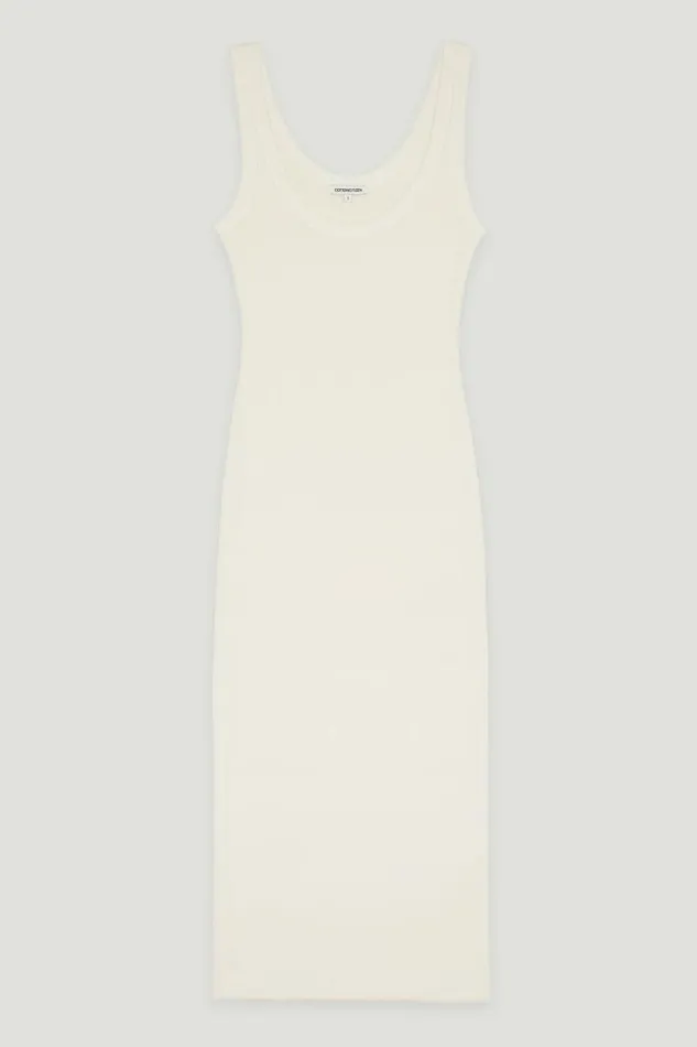 COTTON CITIZEN DRESSES Verona Midi Dress Bone 8211 Women