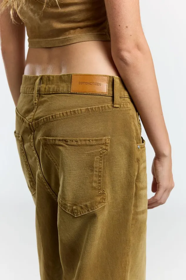 COTTON CITIZEN PANTS Mila Pant Burnt Honey 8211 Women