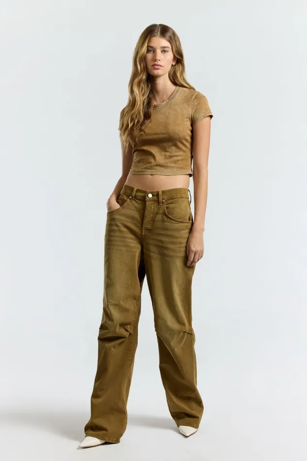 COTTON CITIZEN PANTS Mila Pant Burnt Honey 8211 Women