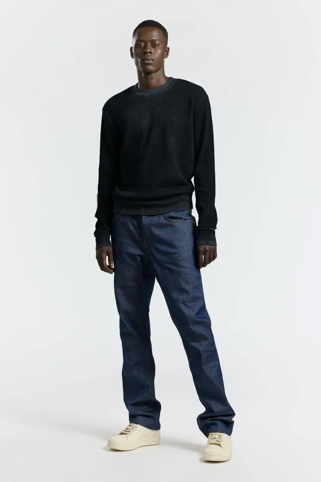COTTON CITIZEN SHIRTS Cooper Thermal Vintage Black 8211 Men