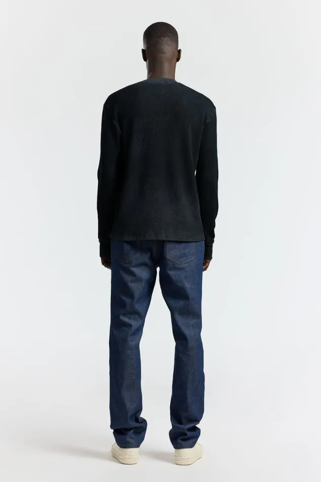COTTON CITIZEN SHIRTS Cooper Thermal Vintage Black 8211 Men