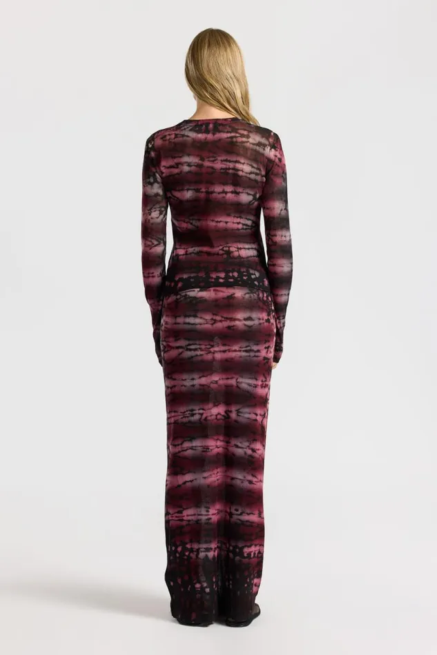 COTTON CITIZEN SHIRTS Rio Shirt Magenta Tie Dye 8211 Women