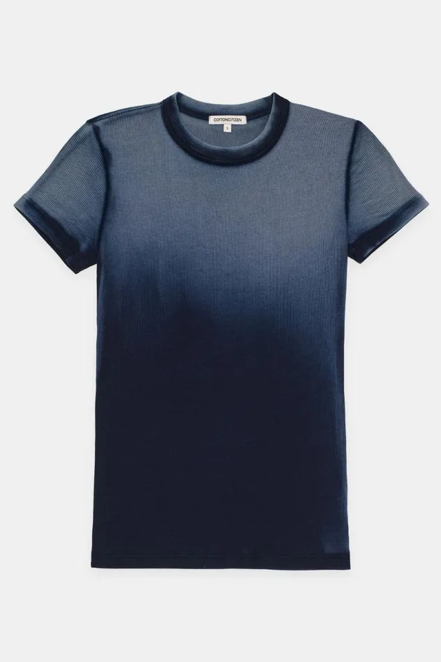 COTTON CITIZEN TEES Verona Tee Navy Cast 8211 Women