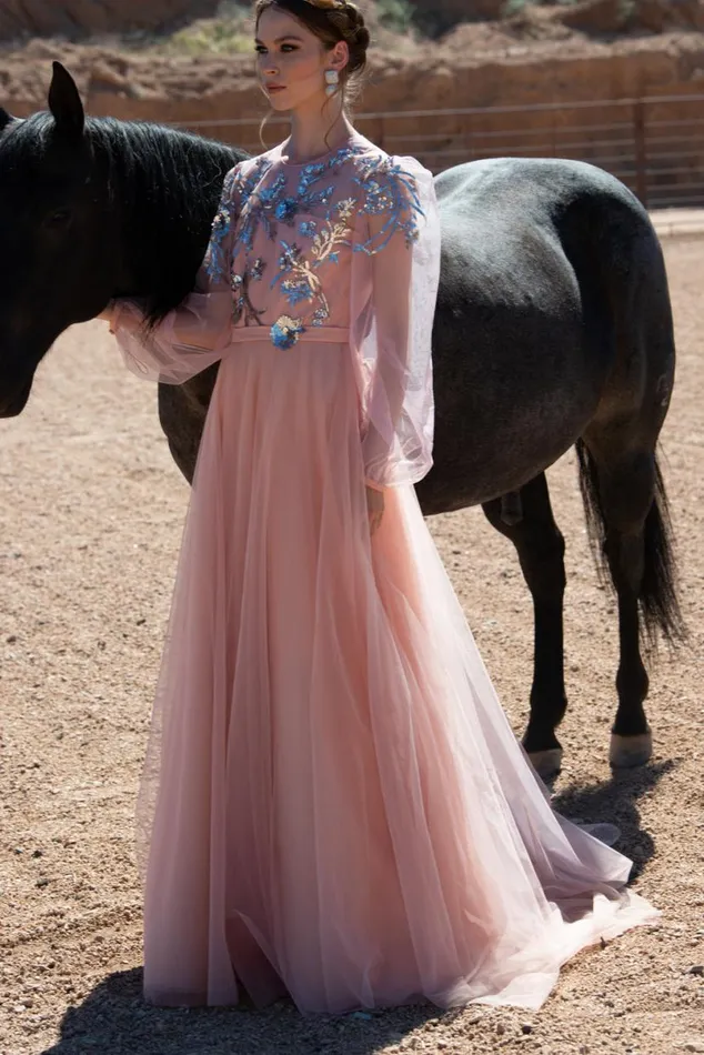 Covered Women Sachin and Babi Freyja Gown 8211 Morganite