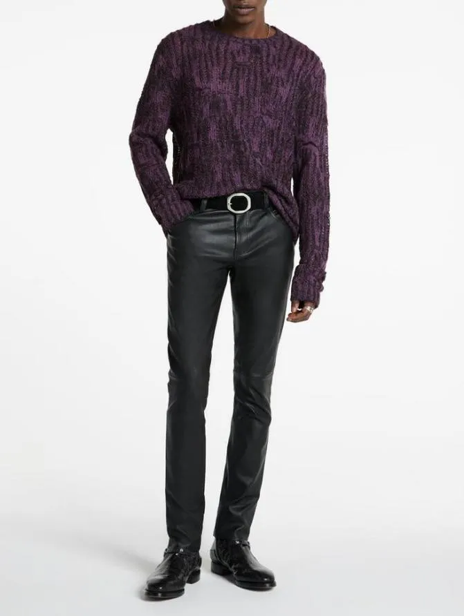 CURITIBA CREWNECK SWEATER Midnight Clothing John Varvatos Sweaters