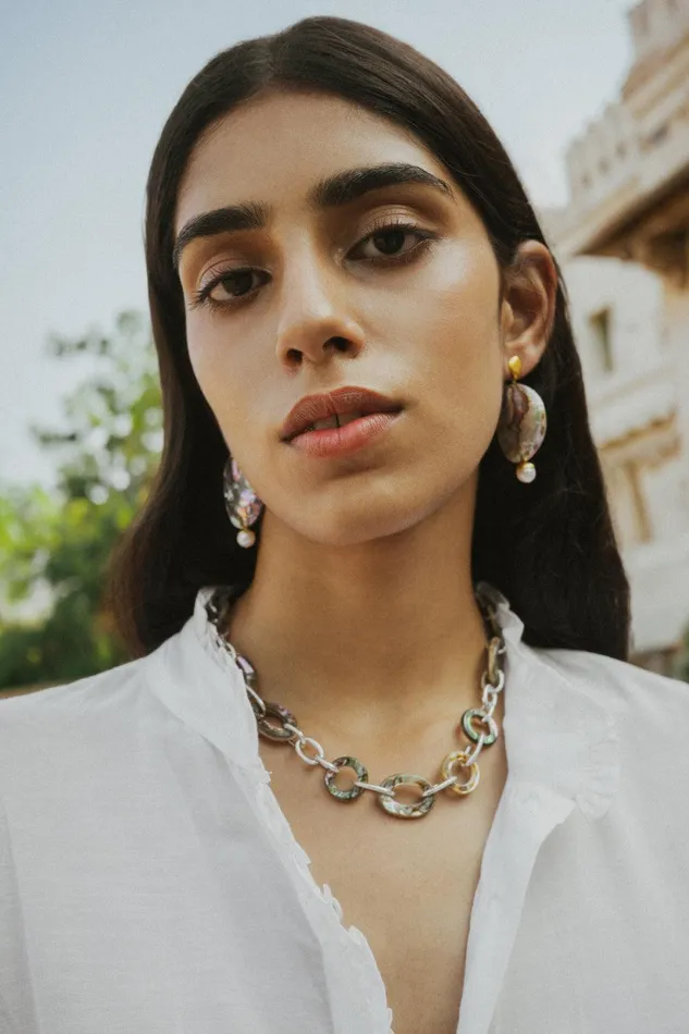 Damaris Drop Earrings Abalone Women Chan Luu Earrings