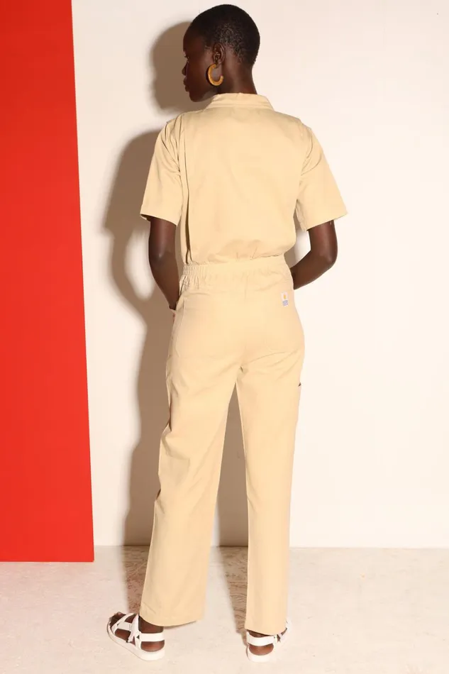 Danny Boilersuit Oatmeal Womens LF Markey One Pieces