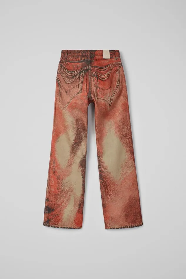 Denim Men Camper Denim Jeans Burnt Orange Denim Jeans