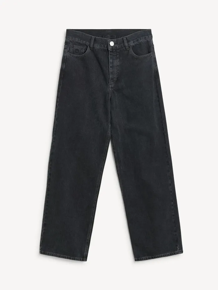 Denim Women By Malene Birger Vinola Organic Cotton Jeans Black Denim Women By Malene Birger Vinola Organic Cotton Jeans Black