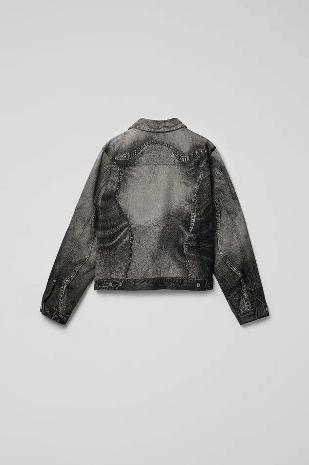 Denim Women Camper Denim Jacket BlackGray Denim Jacket Denim Women Camper Denim Jacket BlackGray Denim Jacket
