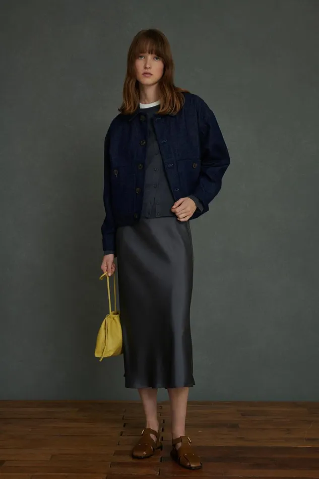Denim Women Soeur ABEL JACKET Navy