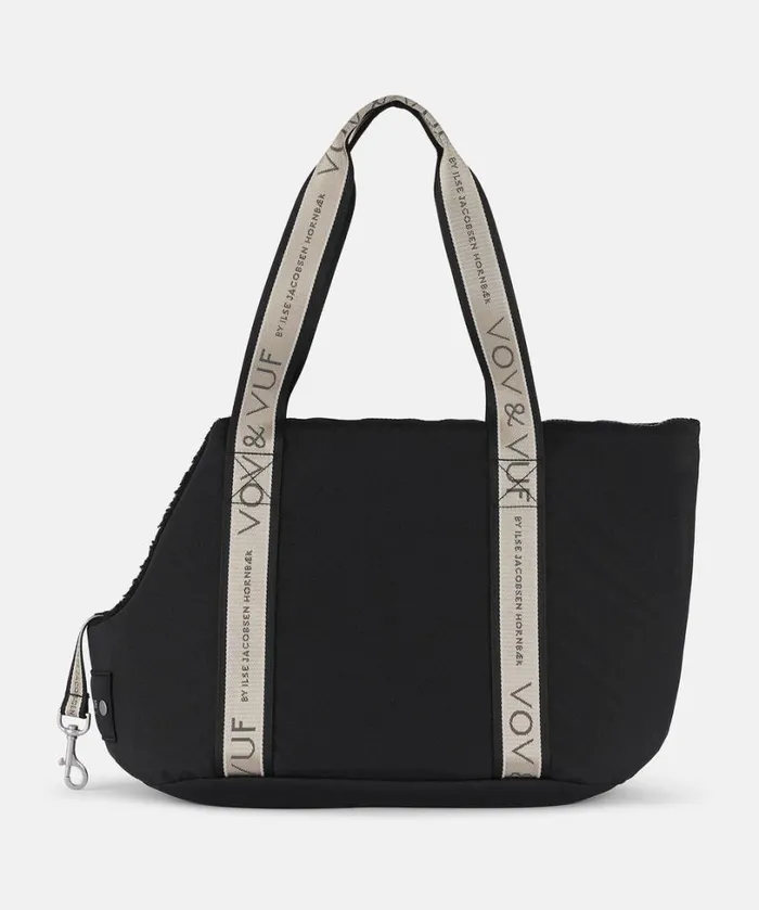 Dog Carrier 8211 Black Accessories Ilse Jacobsen Vov and Vuf