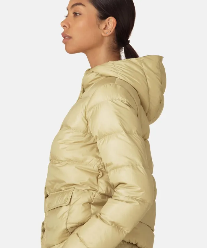Down Jacket 8211 Olive Grass Outerwear Ilse Jacobsen All Jackets And Coats