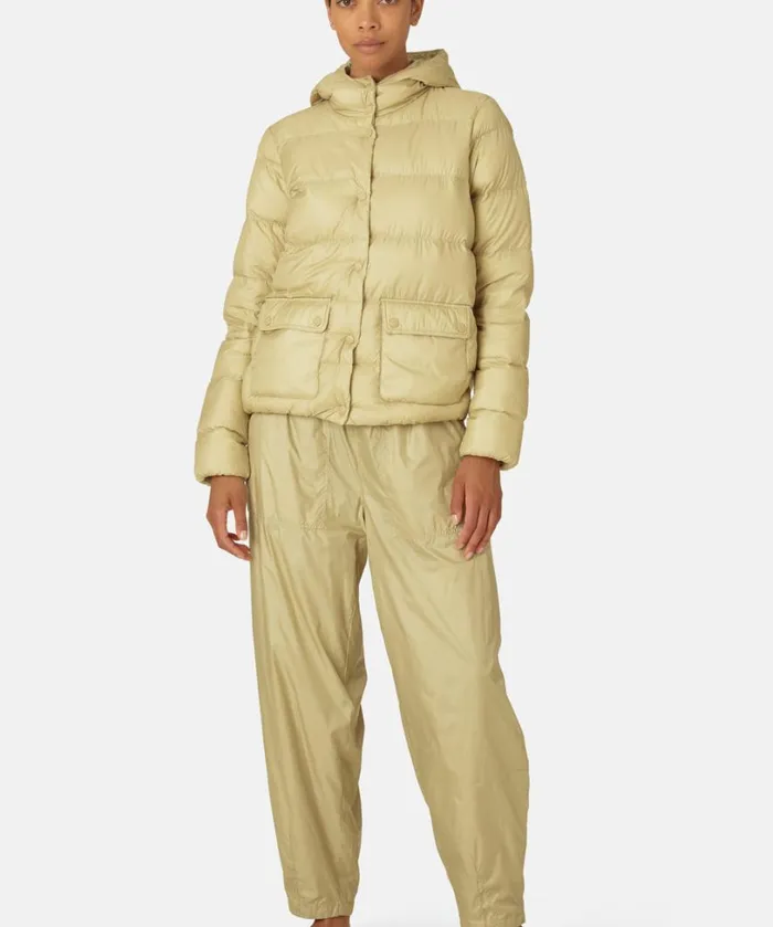 Down Jacket 8211 Olive Grass Outerwear Ilse Jacobsen All Jackets And Coats