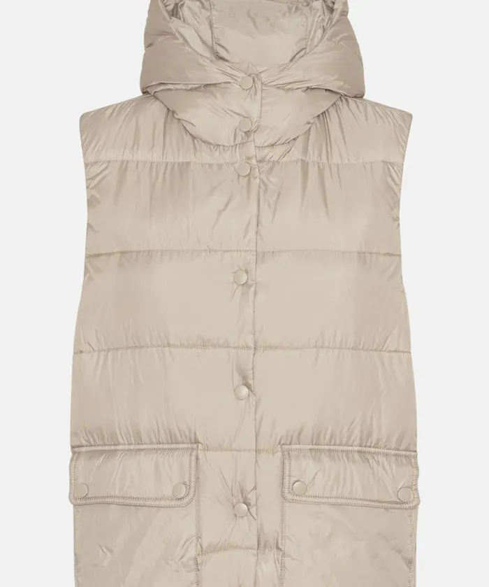 Down Vest 8211 Cobblestone Outerwear Ilse Jacobsen All Jackets And Coats