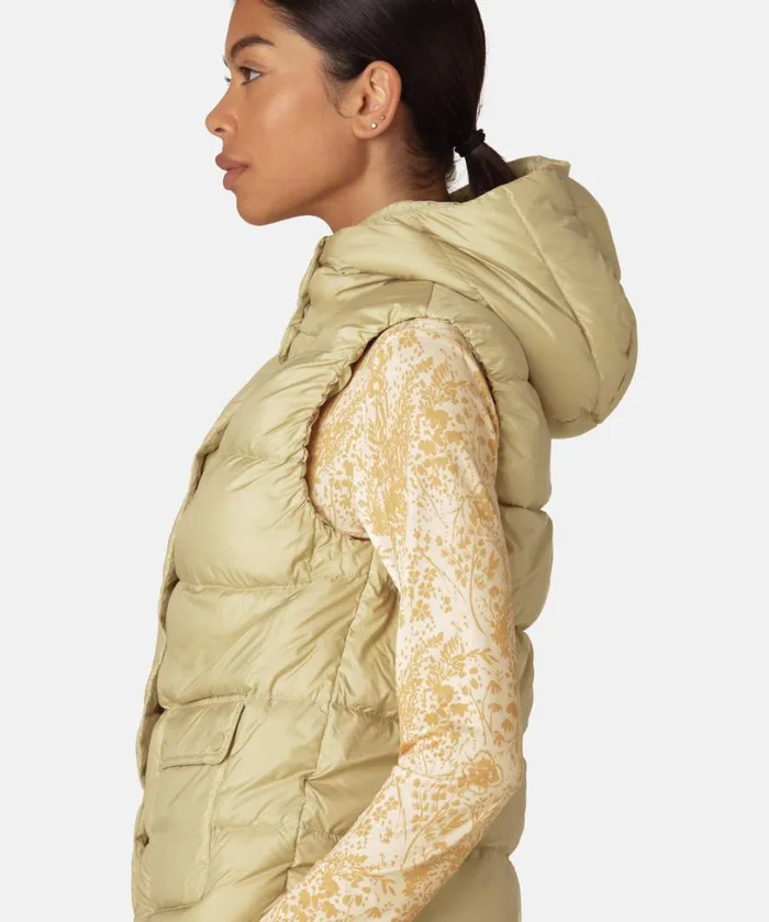 Down Vest 8211 Olive Grass Outerwear Ilse Jacobsen All Jackets And Coats