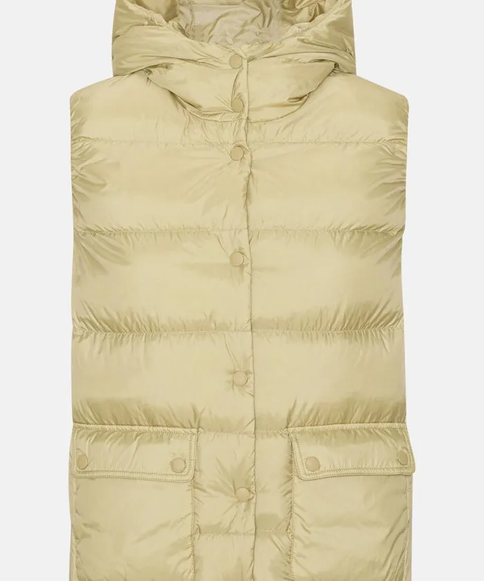 Down Vest 8211 Olive Grass Outerwear Ilse Jacobsen All Jackets And Coats