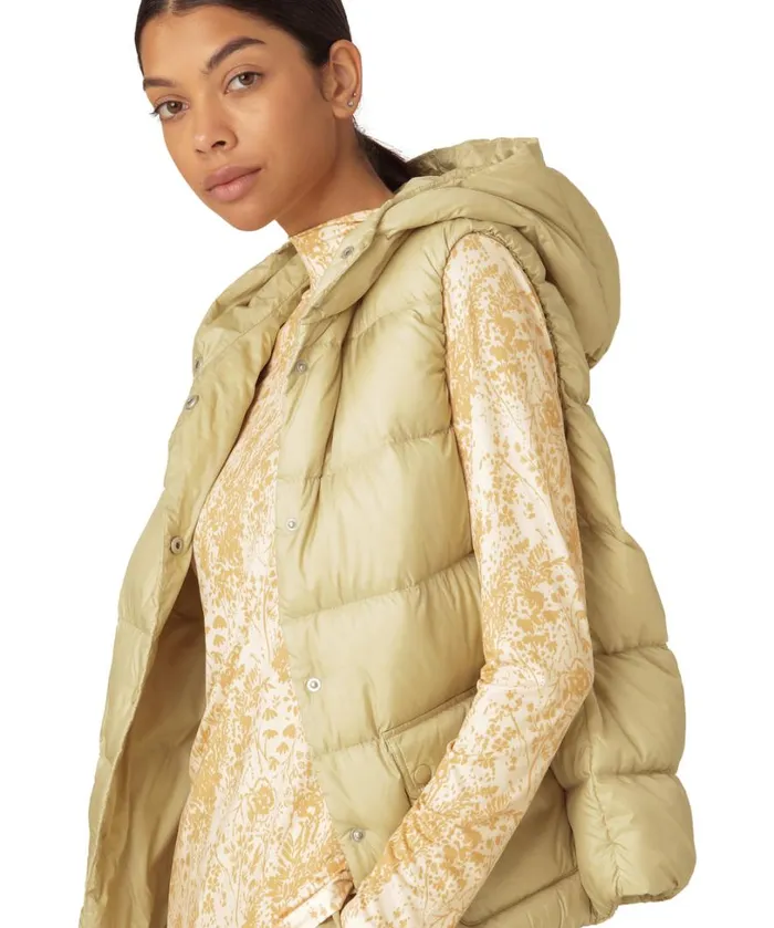 Down Vest 8211 Olive Grass Outerwear Ilse Jacobsen All Jackets And Coats