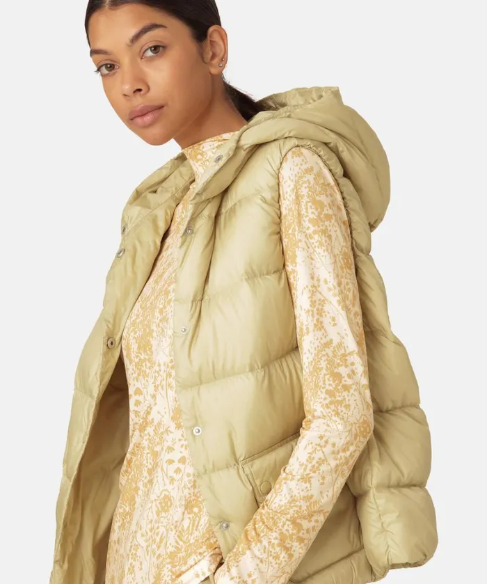 Down Vest 8211 Olive Grass Outerwear Ilse Jacobsen All Jackets And Coats