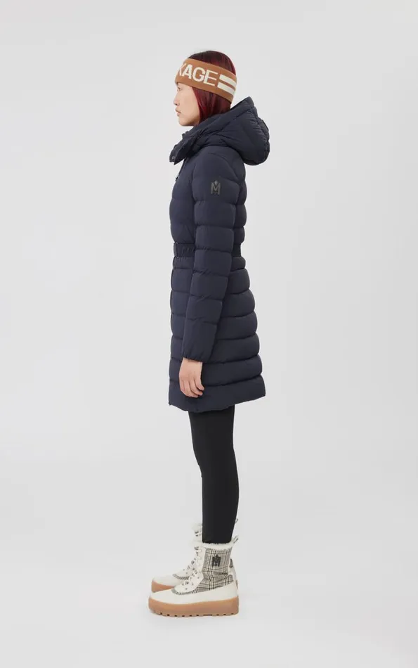 Downs and Jackets Women Mackage ASHLEY Stretch Light Down With Removable Hood Cream