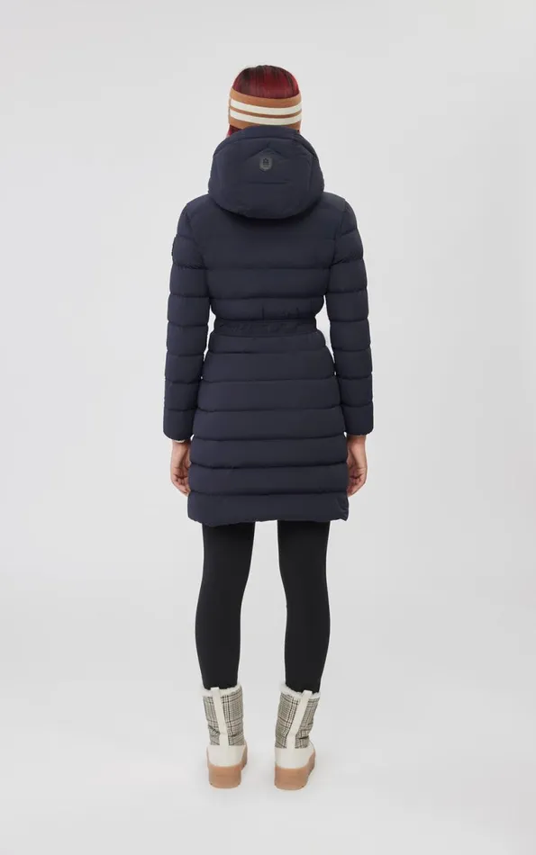 Downs and Jackets Women Mackage ASHLEY Stretch Light Down With Removable Hood Cream