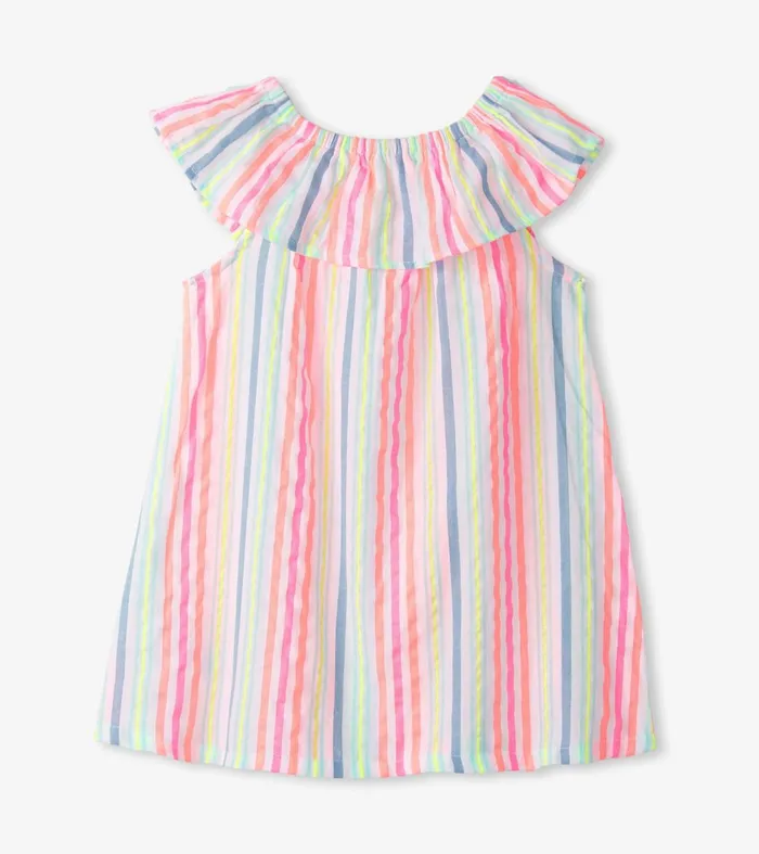 Dresses Baby and Toddler Hatley Baby and Toddler Girls Miami Beach Ruffle ALine Dress