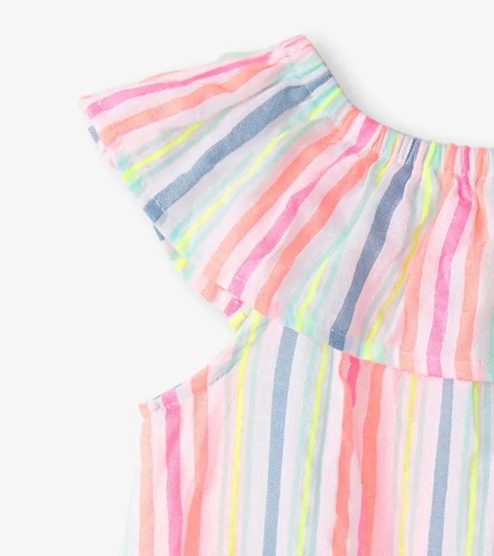 Dresses Baby and Toddler Hatley Baby and Toddler Girls Miami Beach Ruffle ALine Dress