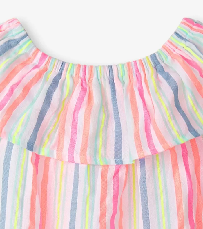 Dresses Baby and Toddler Hatley Baby and Toddler Girls Miami Beach Ruffle ALine Dress