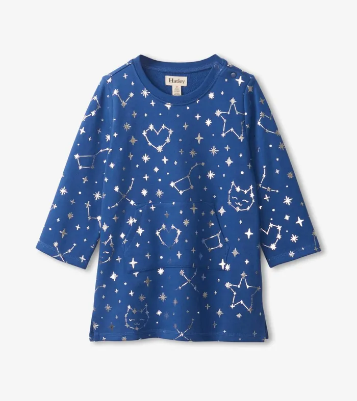 Dresses Baby and Toddler Hatley Constellation Terry Dress