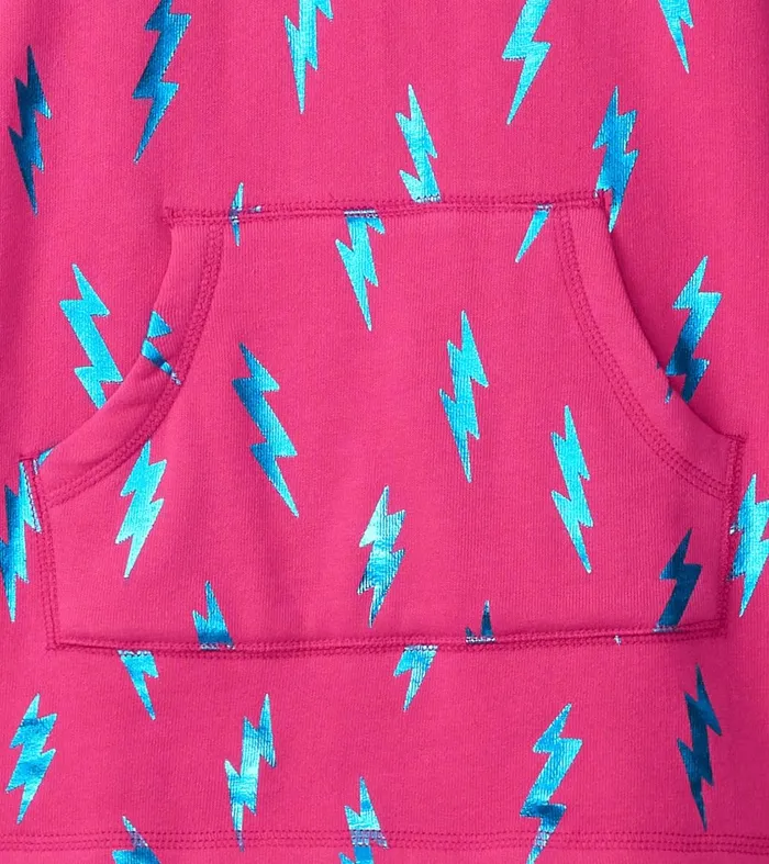 Dresses Girls Hatley Girls Lightning Bolts Sweater Dress