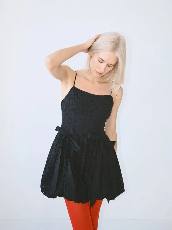 Dresses Lisa Says Gah Women Penelope Mini Dress Black Broderie