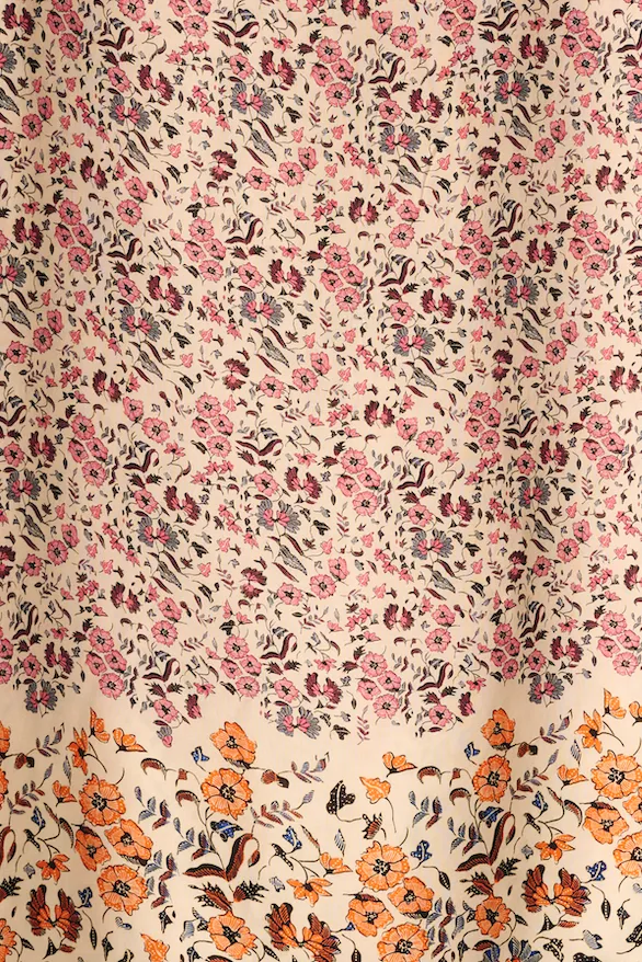 Dresses Shop Natalie Martin ALEX MIDI Petite Fleur Marine