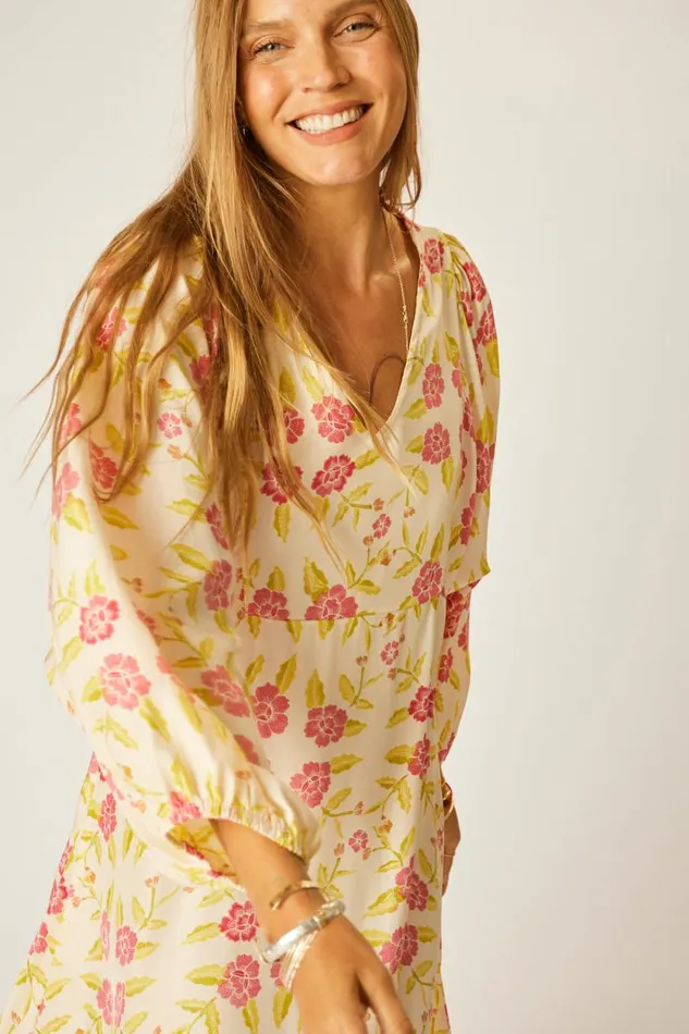 Dresses Shop Natalie Martin ALICE DRESS Prairie Dusty Crimson