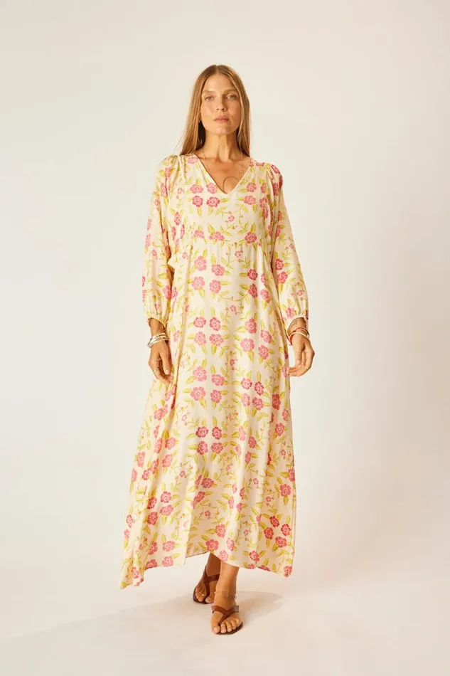 Dresses Shop Natalie Martin ALICE DRESS Prairie Dusty Crimson