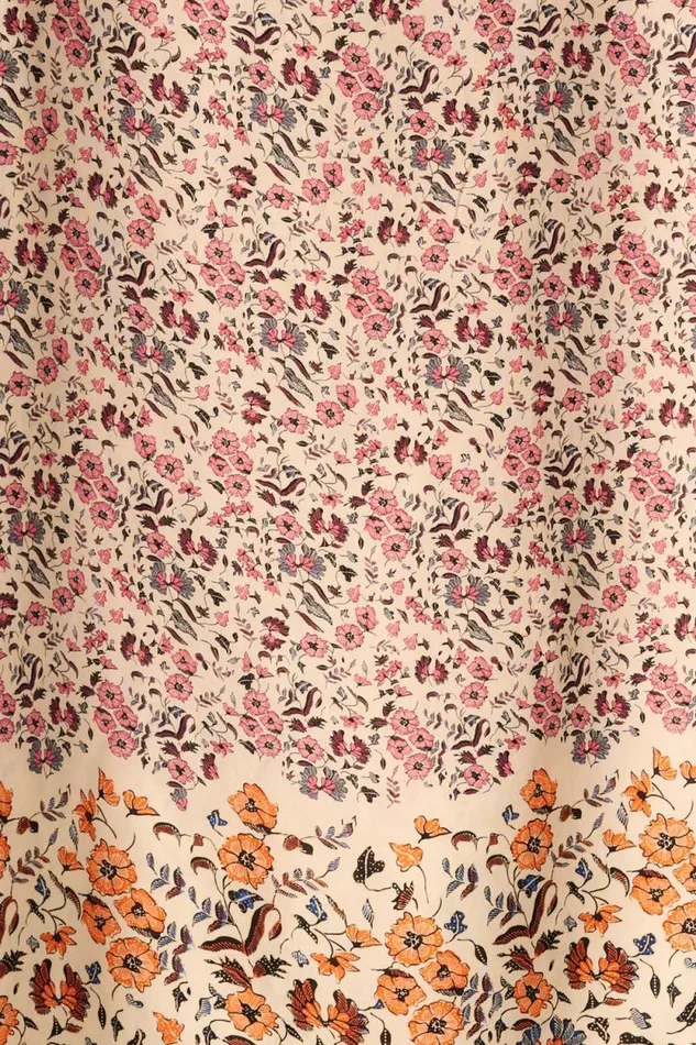 Dresses Shop Natalie Martin DIANE LONG ROBE Petite Fleur Rose