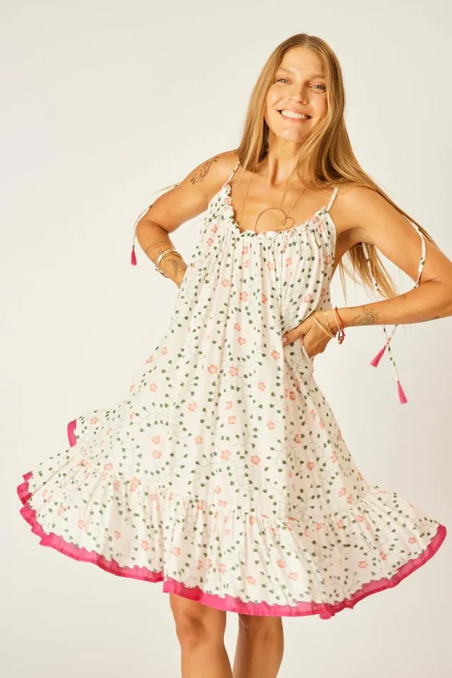 Dresses Shop Natalie Martin JERUSHA MINI Pinwheel Cotton