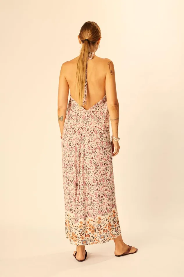Dresses Shop Natalie Martin LOLA DRESS Petite Fleur Rose