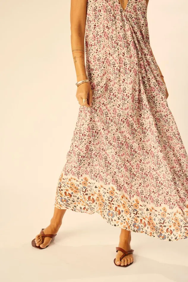 Dresses Shop Natalie Martin LOLA DRESS Petite Fleur Rose