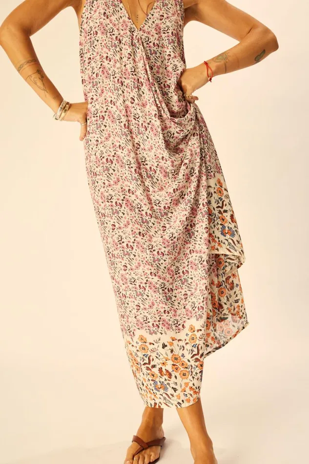 Dresses Shop Natalie Martin LOLA DRESS Petite Fleur Rose