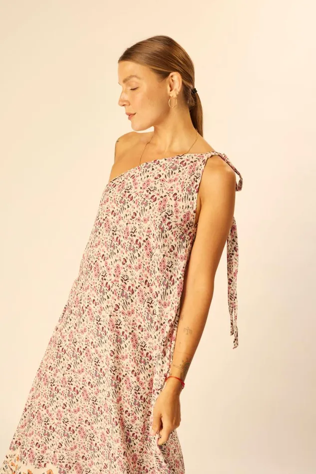 Dresses Shop Natalie Martin LOLA DRESS Petite Fleur Rose