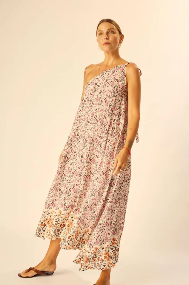 Dresses Shop Natalie Martin LOLA DRESS Petite Fleur Rose