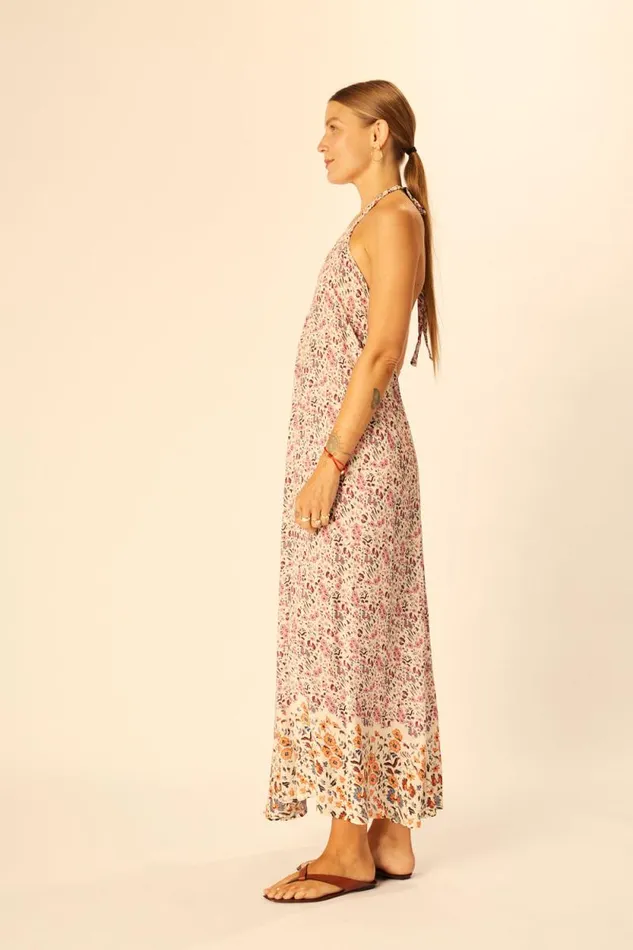 Dresses Shop Natalie Martin LOLA DRESS Petite Fleur Rose