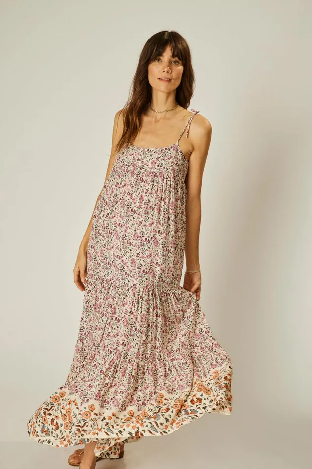 Dresses Shop Natalie Martin MELANIE DRESS Petite Fleur Rose