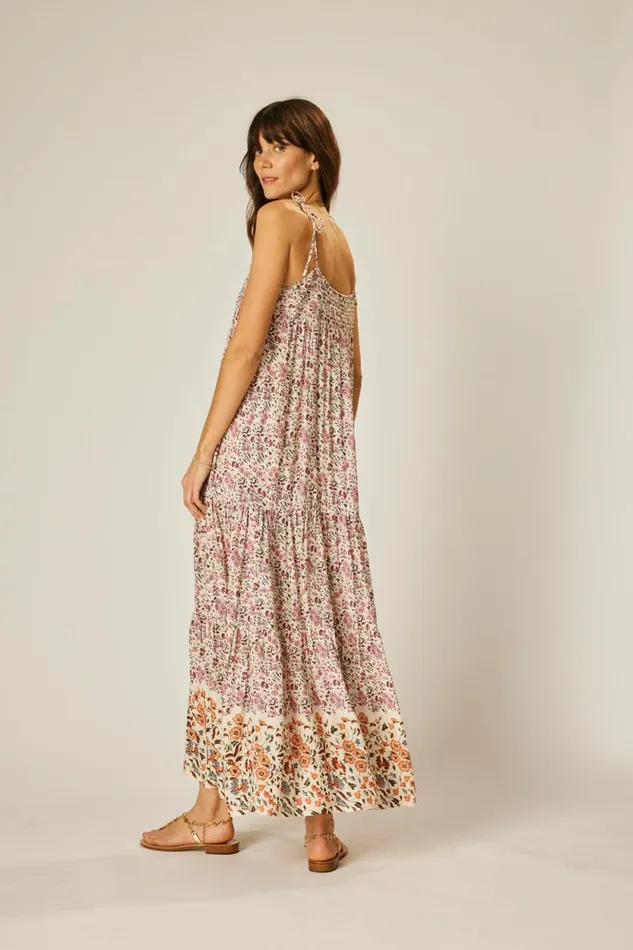 Dresses Shop Natalie Martin MELANIE DRESS Petite Fleur Rose