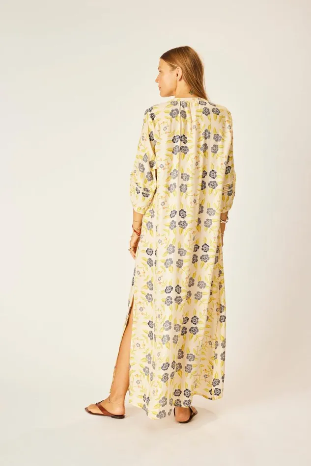 Dresses Shop Natalie Martin SAMMIE MAXI Prairie Indigo