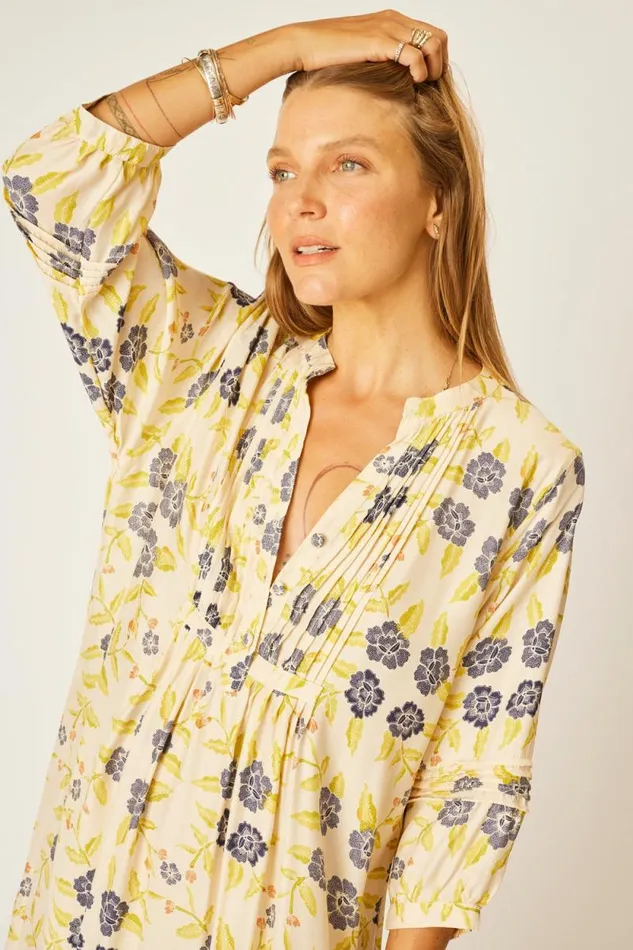 Dresses Shop Natalie Martin SAMMIE MAXI Prairie Indigo