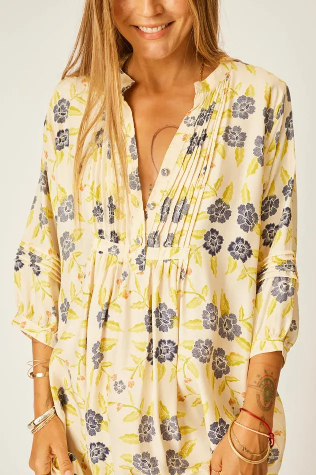 Dresses Shop Natalie Martin SAMMIE MAXI Prairie Indigo