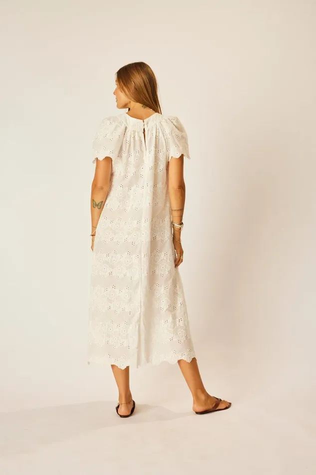 Dresses Shop Natalie Martin SIENNA DRESS Geranium Milk