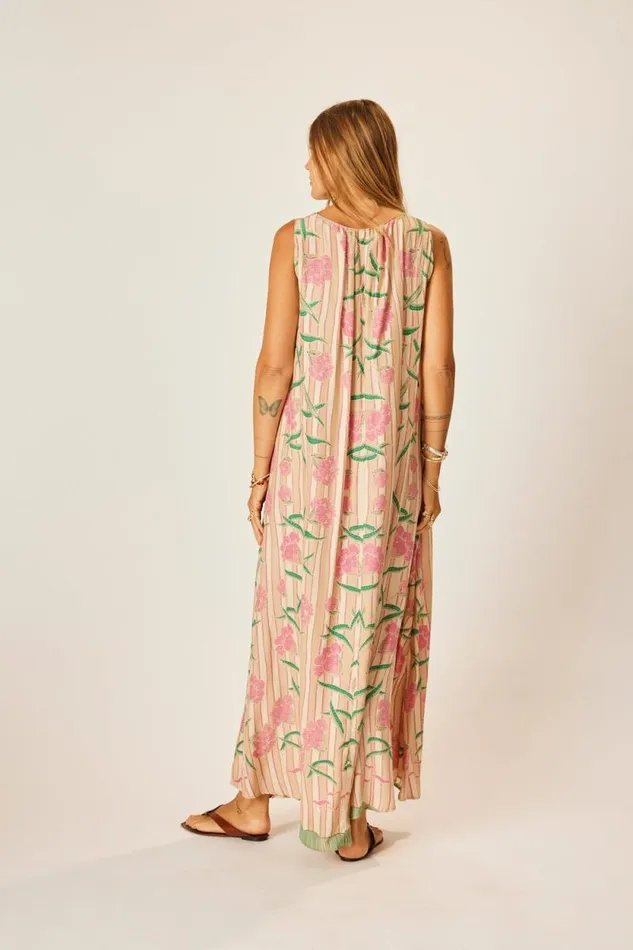 Dresses Shop Natalie Martin TOVA MAXI Chamomile Rose